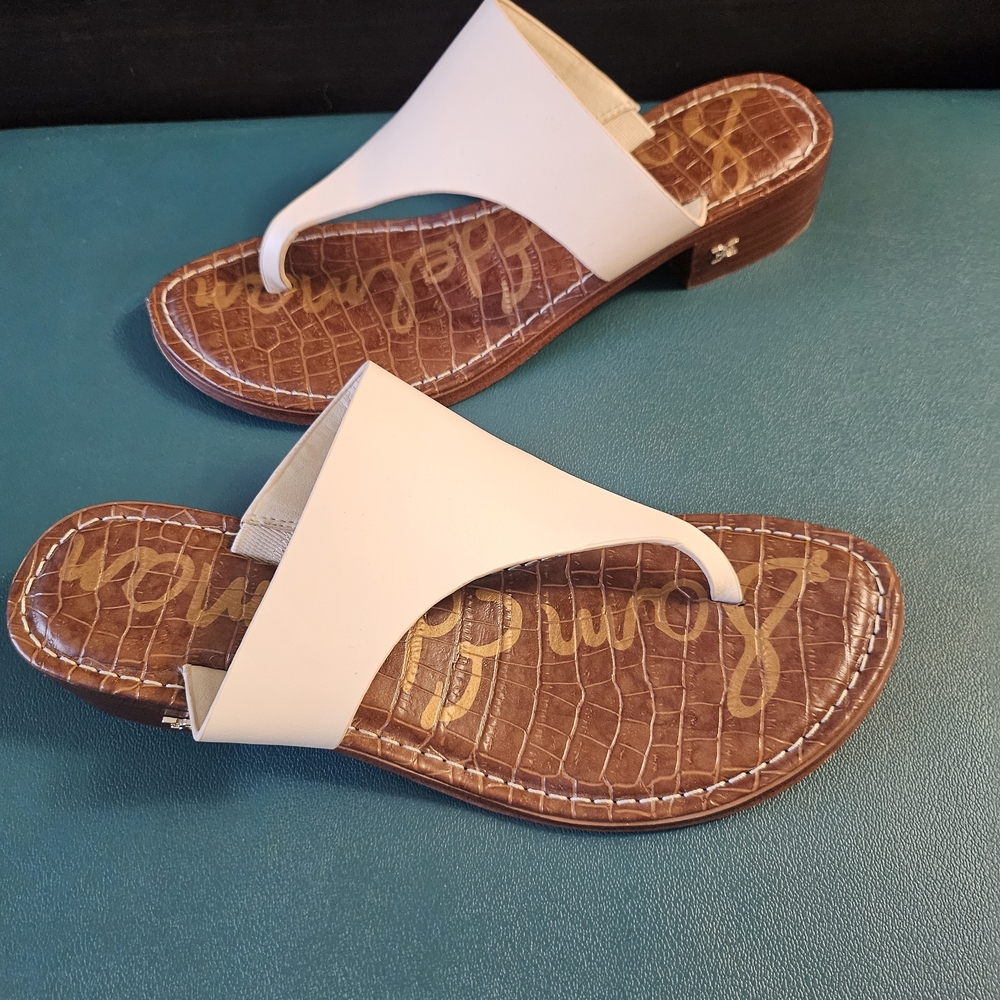Women’s Cream Thong Sandals - Casual Slide